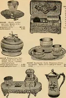 An illustration from Holiday specialties : jewelry, watches, silverware, musical goods, leather goods, sporting goods, etc. (1900)