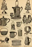 An illustration from Holiday specialties : jewelry, watches, silverware, musical goods, leather goods, sporting goods, etc. (1900)