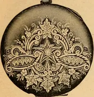 An illustration from Holiday specialties : jewelry, watches, silverware, musical goods, leather goods, sporting goods, etc. (1900)