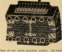 An illustration from Holiday specialties : jewelry, watches, silverware, musical goods, leather goods, sporting goods, etc. (1900)