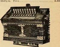 An illustration from Holiday specialties : jewelry, watches, silverware, musical goods, leather goods, sporting goods, etc. (1900)