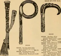 An illustration from Holiday specialties : jewelry, watches, silverware, musical goods, leather goods, sporting goods, etc. (1900)