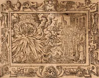 An illustration from The Holie Bible : conteynyng the Olde Testament and the Newe (1568)