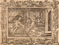 An illustration from The Holie Bible : conteynyng the Olde Testament and the Newe (1568)