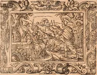 An illustration from The Holie Bible : conteynyng the Olde Testament and the Newe (1568)