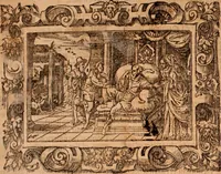 An illustration from The Holie Bible : conteynyng the Olde Testament and the Newe (1568)