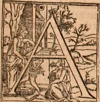 An illustration from The Holie Bible : conteynyng the Olde Testament and the Newe (1568)