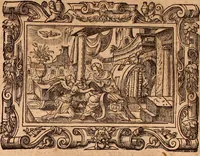 An illustration from The Holie Bible : conteynyng the Olde Testament and the Newe (1568)