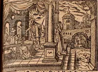 An illustration from The Holie Bible : conteynyng the Olde Testament and the Newe (1568)