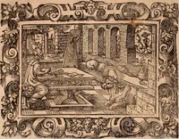 An illustration from The Holie Bible : conteynyng the Olde Testament and the Newe (1568)