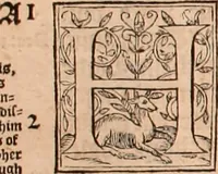 An illustration from The Holie Bible : conteynyng the Olde Testament and the Newe (1568)