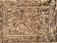 An illustration from The Holie Bible : conteynyng the Olde Testament and the Newe (1568)