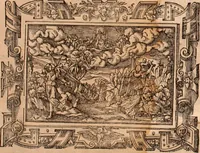 An illustration from The Holie Bible : conteynyng the Olde Testament and the Newe (1568)