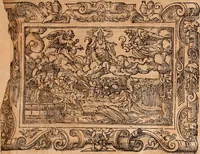 An illustration from The Holie Bible : conteynyng the Olde Testament and the Newe (1568)