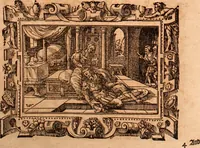 An illustration from The Holie Bible : conteynyng the Olde Testament and the Newe (1568)