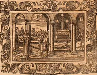 An illustration from The Holie Bible : conteynyng the Olde Testament and the Newe (1568)