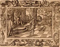 An illustration from The Holie Bible : conteynyng the Olde Testament and the Newe (1568)