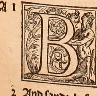 An illustration from The Holie Bible : conteynyng the Olde Testament and the Newe (1568)
