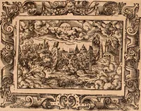 An illustration from The Holie Bible : conteynyng the Olde Testament and the Newe (1568)