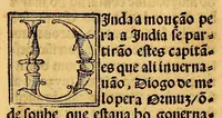 An illustration from Ho liuro primeiro dos dez da historia do descobrimento & conquista da India pelos Portugueses. (1552)