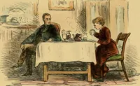 An illustration from Hollybush Hall, or, Open house in an open country (1871)