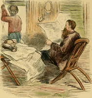 An illustration from Hollybush Hall, or, Open house in an open country (1871)