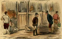 An illustration from Hollybush Hall, or, Open house in an open country (1871)