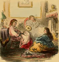 An illustration from Hollybush Hall, or, Open house in an open country (1871)