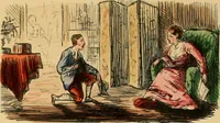 An illustration from Hollybush Hall, or, Open house in an open country (1871)