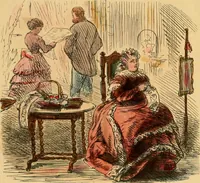 An illustration from Hollybush Hall, or, Open house in an open country (1871)