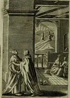 An illustration from The Holy Bible : containing the Old Testament and the New (1671)