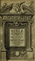 An illustration from The Holy Bible : containing the Old Testament and the New (1671)