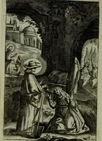 An illustration from The Holy Bible : containing the Old Testament and the New (1671)