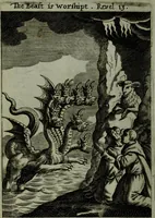 An illustration from The Holy Bible : containing the Old Testament and the New (1671)