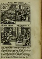 An illustration from The Holy Bible : containing the Old Testament and the New (1671)