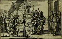 An illustration from The Holy Bible : containing the Old Testament and the New (1671)
