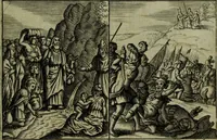 An illustration from The Holy Bible : containing the Old Testament and the New (1671)