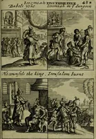 An illustration from The Holy Bible : containing the Old Testament and the New (1671)
