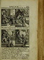 An illustration from The Holy Bible : containing the Old Testament and the New (1671)