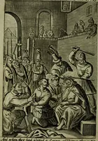 An illustration from The Holy Bible : containing the Old Testament and the New (1671)