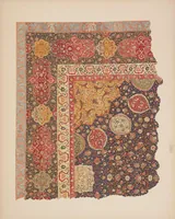 An illustration from The holy carpet of the mosque at Ardebil (1893)