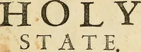 An illustration from The holy state. (1648)