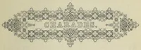 An illustration from Home amusements : a choice collection of riddles, charades, rebuses, conundrums, parlour games, and forfeits (1840)
