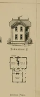 An illustration from Home building. A reliable book of facts, relative to building, living, materials, costs, at about 400 places from New York to San Francisco. Containing 42 plates and 45 original designs of buildings .. (1877)