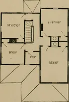 An illustration from Home building. A reliable book of facts, relative to building, living, materials, costs, at about 400 places from New York to San Francisco. Containing 42 plates and 45 original designs of buildings .. (1877)