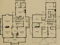 An illustration from Home building. A reliable book of facts, relative to building, living, materials, costs, at about 400 places from New York to San Francisco. Containing 42 plates and 45 original designs of buildings .. (1877)