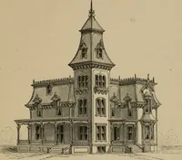 Picture 86 of 133 from Home building. A reliable book of facts, relative to building, living, materials, costs, at about 400 places from New York to San Francisco. Containing 42 plates and 45 original designs of buildings .. (1877), leaf 164
