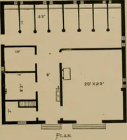 An illustration from Home building. A reliable book of facts, relative to building, living, materials, costs, at about 400 places from New York to San Francisco. Containing 42 plates and 45 original designs of buildings .. (1877)