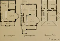 Picture 6 of 133 from Home building. A reliable book of facts, relative to building, living, materials, costs, at about 400 places from New York to San Francisco. Containing 42 plates and 45 original designs of buildings .. (1877), leaf 28