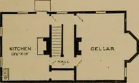An illustration from Home building. A reliable book of facts, relative to building, living, materials, costs, at about 400 places from New York to San Francisco. Containing 42 plates and 45 original designs of buildings .. (1877)
